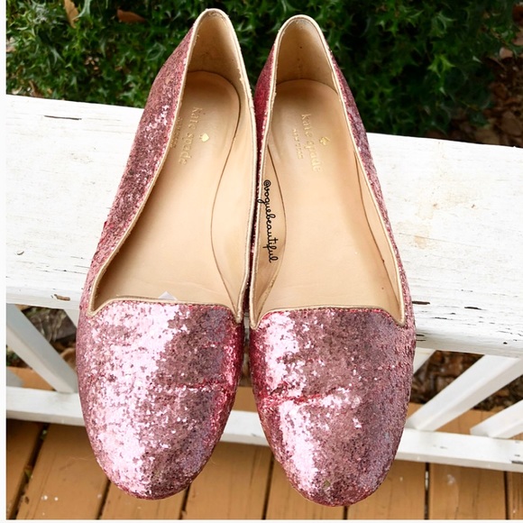 kate spade Shoes - Kate Spade Trick Glitter Flats